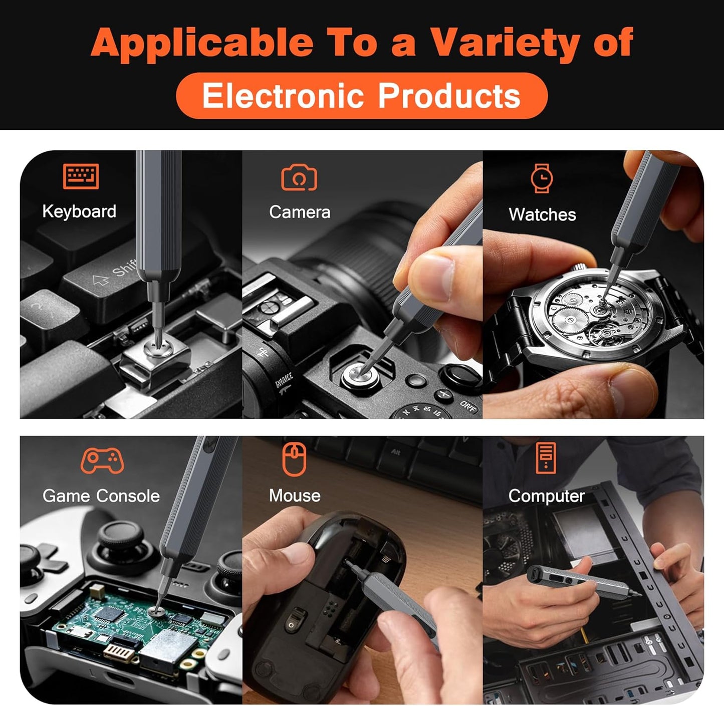 138-IN-1 Electric Screwdriver Set